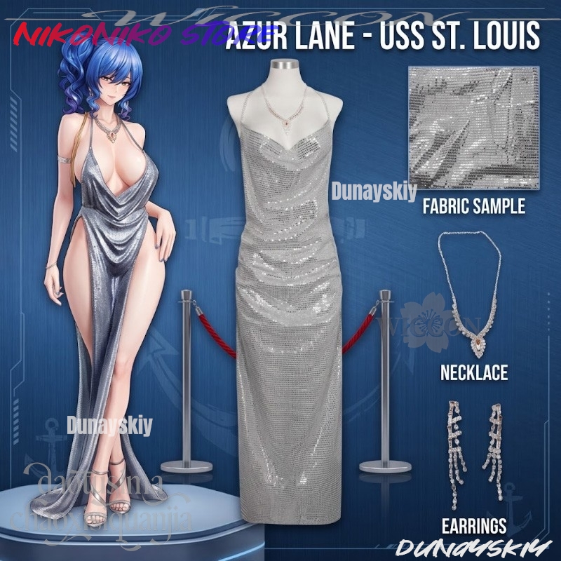Evening Gown - Костюм для косплея по аниме-игре Azur