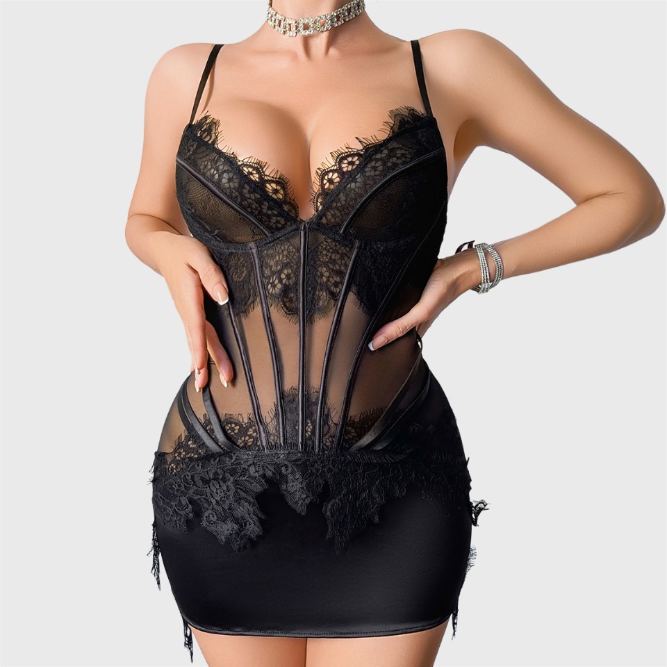 Lace Dress - Комплект нижнего белья Ellolace Willowy: соблазнительное