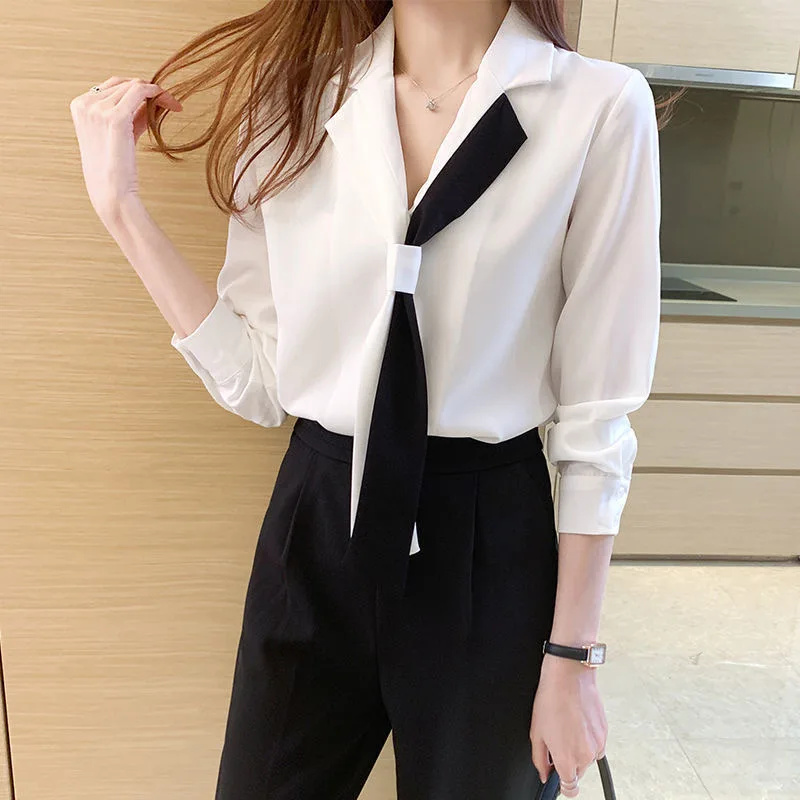Женский Повседневный Топ с дли – обзор и цена Silk Blouse
