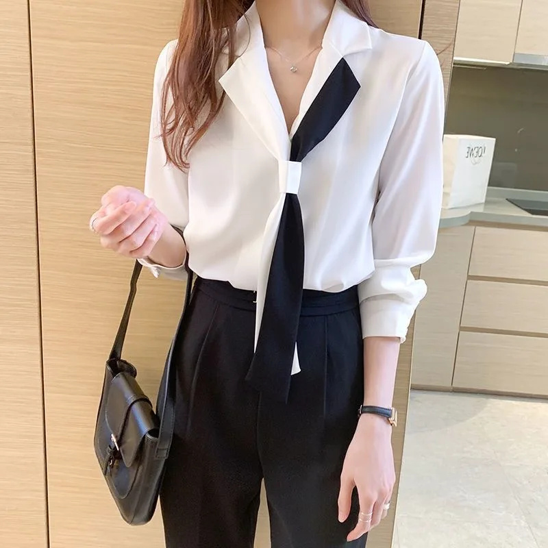 Женский Повседневный Топ с дли – обзор и цена Silk Blouse
