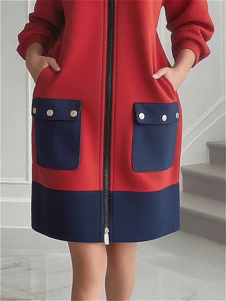 Modigirl контрастного цвета, п – обзор и цена Women'S Red Formal Wear