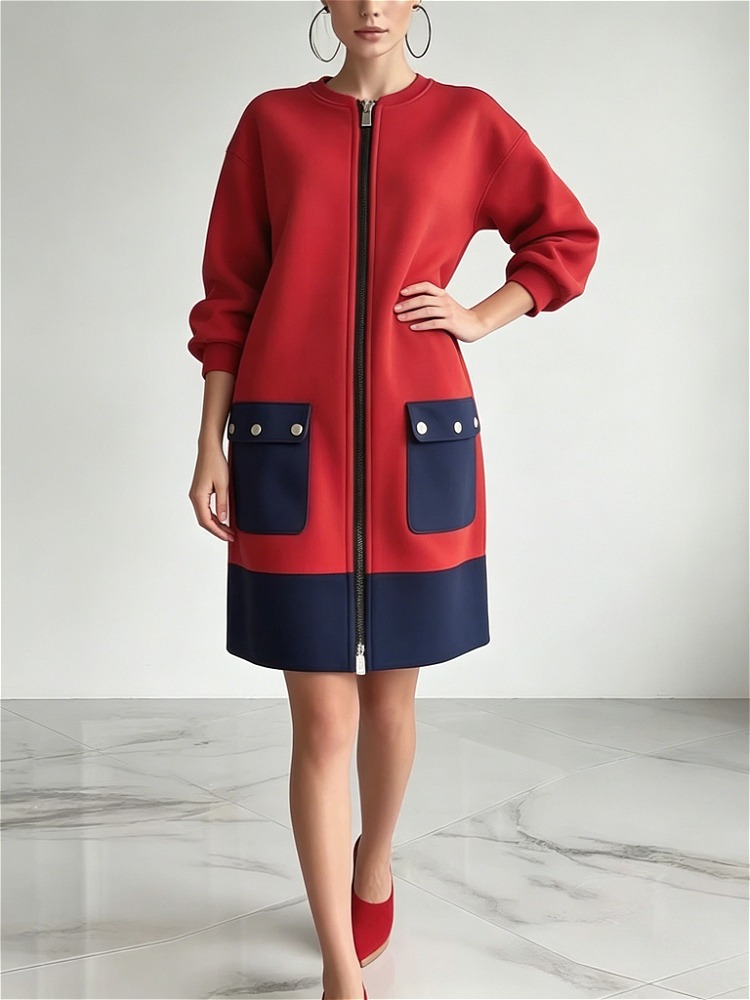 Modigirl контрастного цвета, п – обзор и цена Women'S Red Formal Wear