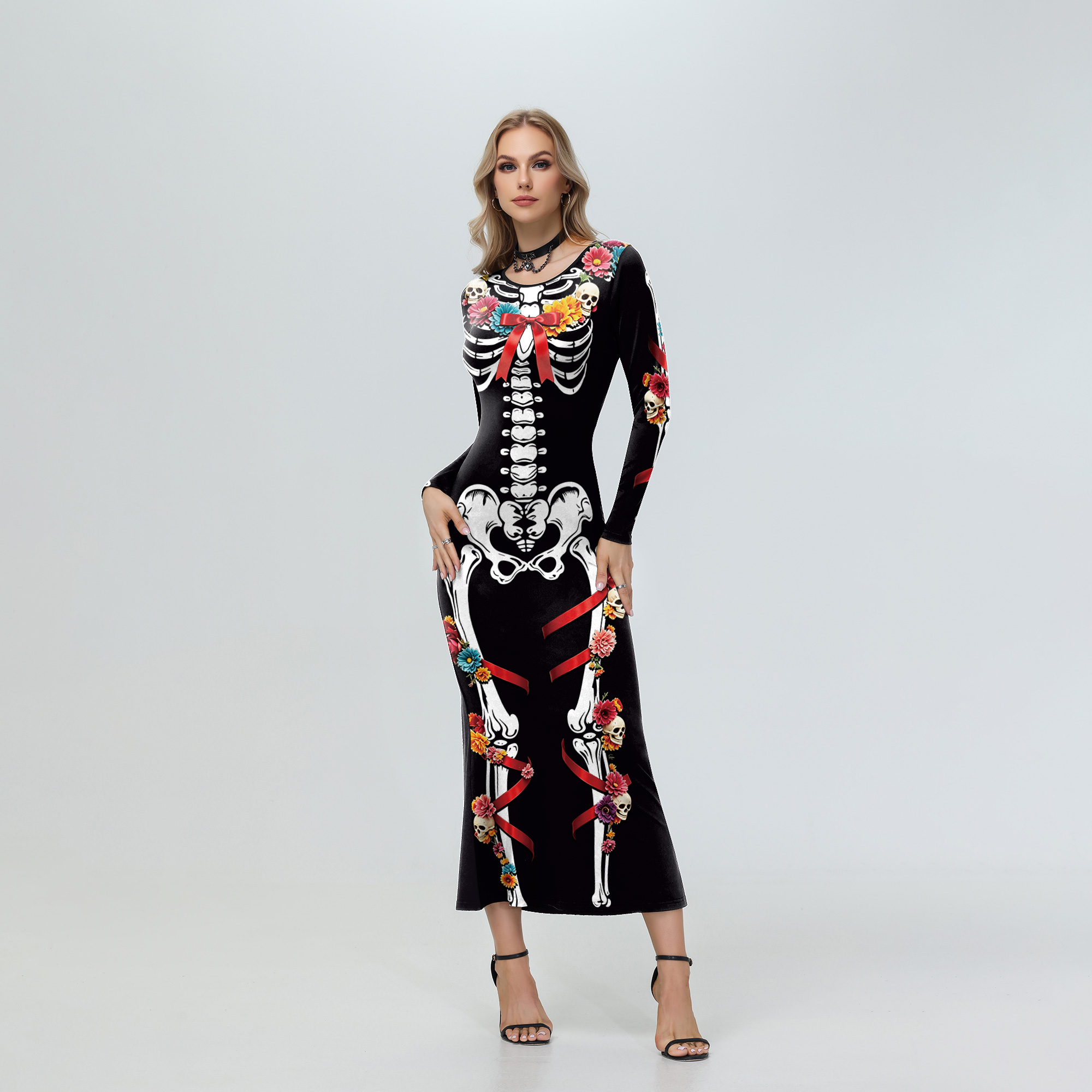 Женское платье миди с цветочны – обзор и цена Women'S Red Formal Wear