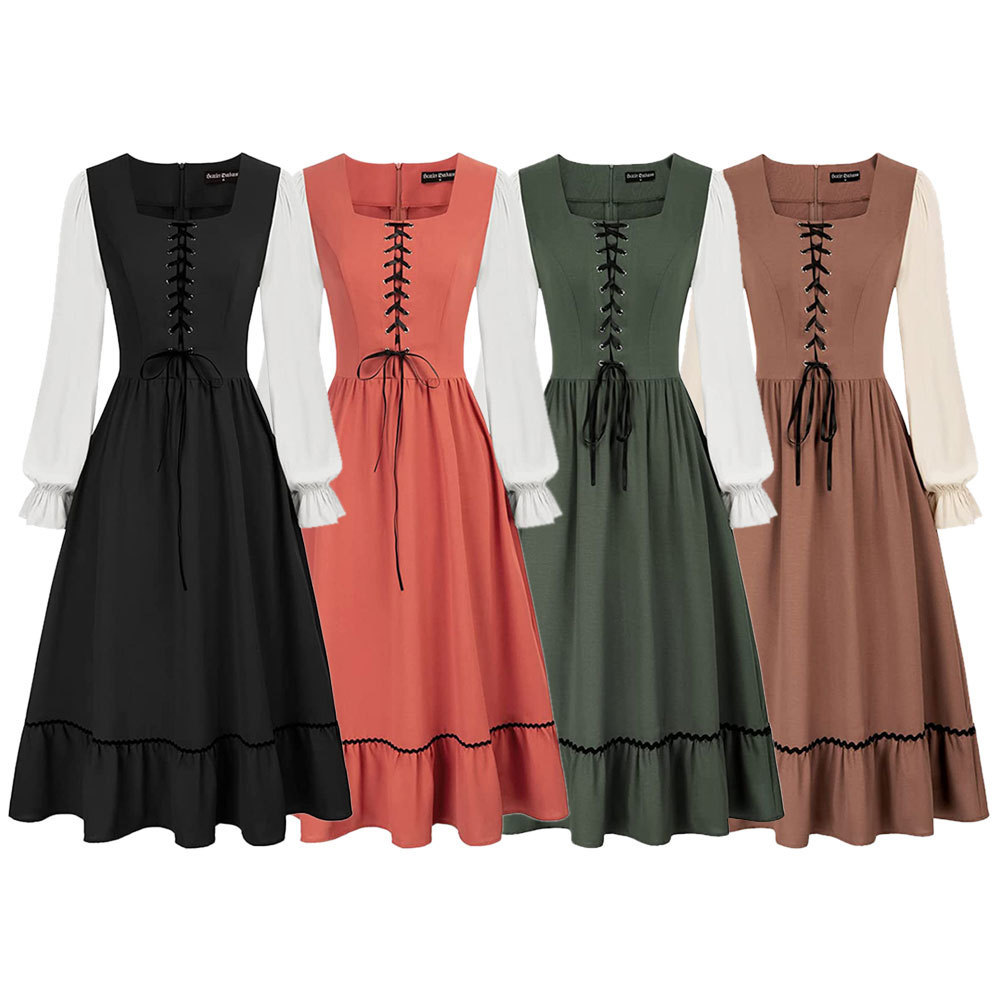 Женское винтажное средневеково – обзор и цена Midi Dress
